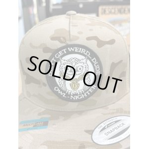 画像3: ラスト1枚で終了 DGWD / OWL NIGHTER スナップバックメッシュキャップ DESERT CAMO