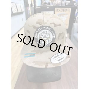 画像4: ラスト1枚で終了 DGWD / OWL NIGHTER スナップバックメッシュキャップ DESERT CAMO