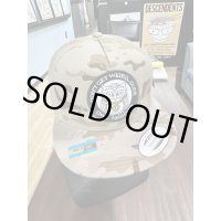ラスト1枚で終了 DGWD / OWL NIGHTER スナップバックメッシュキャップ DESERT CAMO