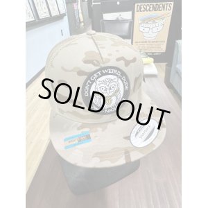 画像1: ラスト1枚で終了 DGWD / OWL NIGHTER スナップバックメッシュキャップ DESERT CAMO