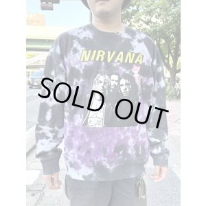 画像1: 送料無料 L、2XLラスト1枚づつで終了 NIRVANA / Flipper タイダイスウェット