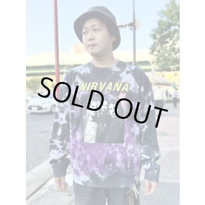 画像2: 送料無料 L、2XLラスト1枚づつで終了 NIRVANA / Flipper タイダイスウェット