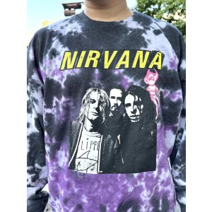 画像3: 送料無料 L、2XLラスト1枚づつで終了 NIRVANA / Flipper タイダイスウェット