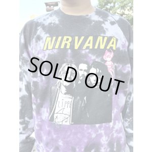 画像3: 送料無料 L、2XLラスト1枚づつで終了 NIRVANA / Flipper タイダイスウェット