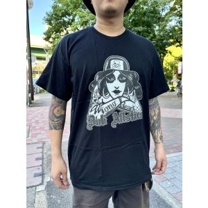 画像8: LONG BEACH DUB ALLSTARS / Tattoo Girl Artwork by Opie Ortiz Tシャツ ブラック