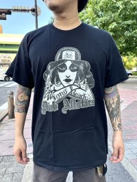 LONG BEACH DUB ALLSTARS / Tattoo Girl Artwork by Opie Ortiz Tシャツ ブラック