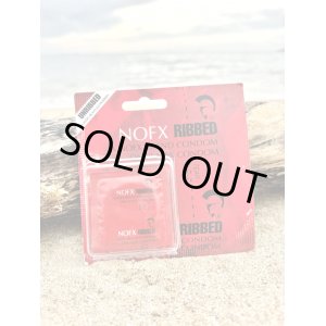 画像1: 限定9個入荷 NOFX / Ribbed コンドーム
