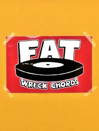 ラスト2枚で終了 NOFX / Super Big Fat Logo 超特大ステッカー