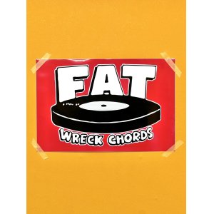 画像1: ラスト2枚で終了 NOFX / Super Big Fat Logo 超特大ステッカー