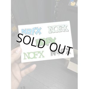 画像1: 限定1シート入荷 NOFX / ステッカーシート