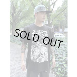 画像2: 1000円OFF Lサイズラスト1枚で終了 SUICIDAL TENDENCIES / Skater Skull Tシャツ ブラック