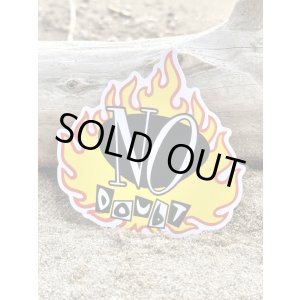 画像1: NO DOUBT / Fire Logo ステッカー