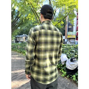 画像6: 送料無料 Mサイズラスト1枚で終了 FUCKIN' MELLOW / RESPECT Artwork by WACKY ライトネルシャツ グリーン