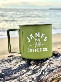 4個限定入荷 JAMES COFFEE / Camp マグカップ ミリタリーグリーン