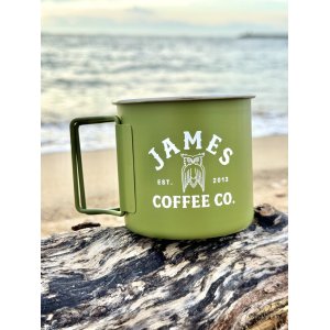 画像1: 4個限定入荷 JAMES COFFEE / Camp マグカップ ミリタリーグリーン