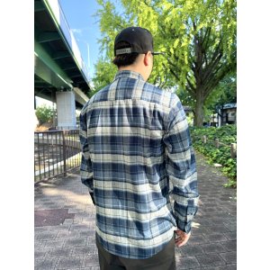 画像8: 送料無料 FUCKIN' MELLOW / RESPECT Artwork by WACKY ライトネルシャツ ネイビー