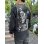 画像4: 送料無料 FUCKIN' MELLOW / LBC Skull Artwork by WACKY 長袖ポケットTシャツ ブラック