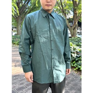 画像8: 送料無料 XLラスト2枚で終了 FUCKIN' MELLOW / LBC Skull Artwork by WACKY  REDKAP 長袖ワークシャツ スプルースグリーン