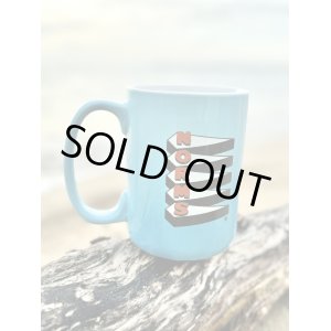 画像1: 1個限定入荷 NORMS / オリジナル マグカップ ブルー