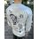 画像2: 送料無料 FUCKIN' MELLOW / LBC Skull Artwork by WACKY 長袖ポケットTシャツ グレー (2)