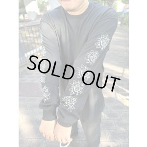 画像7: 送料無料 XLラスト1枚で終了 FUCKIN' MELLOW / LBC Skull Artwork by WACKY 長袖ポケットTシャツ ブラック