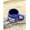 画像3: 送料無料 1個限定入荷 DOGTOWN COFFEE / 16 oz Potbelly マグカップ ネイビー (3)