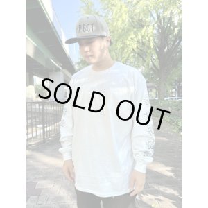 画像8: 送料無料 2XLラスト1枚で終了 FUCKIN' MELLOW / LBC Skull Artwork by WACKY 長袖ポケットTシャツ ホワイト