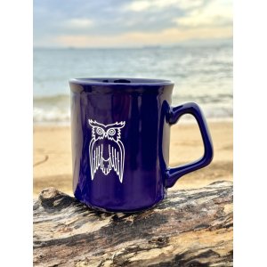 画像2: 3個限定入荷 JAMES COFFEE / 10 oz. Cobalt Owl マグカップ