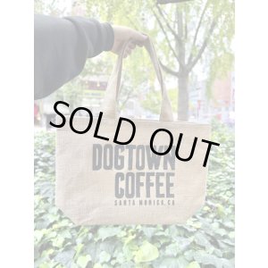 画像1: 3枚限定入荷 DOGTOWN COFFEE / Jute ビーチバッグ