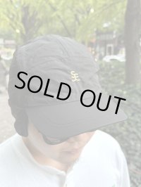 送料無料 minos / SF Mustache Club マウンテンキャップ ブラック