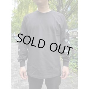画像9: 送料無料 Lサイズ限定1枚のみ minos / X Palm Tree 長袖Tシャツ ブラック
