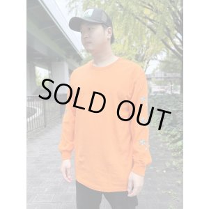 画像7: 送料無料 Lサイズ限定1枚のみ minos / X Palm Tree 長袖Ｔシャツ オレンジ