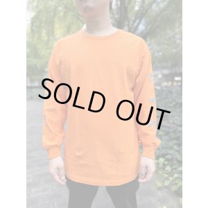 画像9: 送料無料 Lサイズ限定1枚のみ minos / X Palm Tree 長袖Ｔシャツ オレンジ