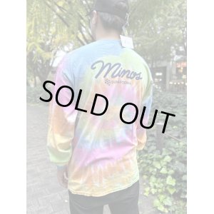 画像1: 送料無料 minos / LS Taco De Minos タイダイ 長袖Ｔシャツ パステル