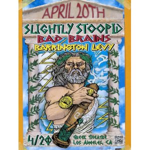 画像2: 残り3枚で終了 SUBLIME DJ PRODUCT 買い付けアイテム seedleSs 11th annual 4/20 Party ポスター (43センチx28センチ)