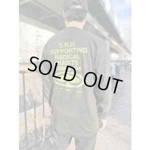 画像1: BALL&CHAIN別注スペシャルカラー XLラスト1枚で終了 SRH / Since 91 長袖Tシャツ BLACK