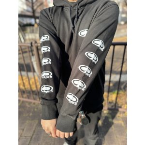 画像3: 送料無料 SRH / NEW SPADE CLASSIC SMALL LOGOS プルオーバーパーカー BLACK