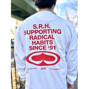 画像2: SRH / Since 91 長袖Tシャツ WHITE
