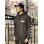 画像1: 送料無料 SRH / NEW SPADE CLASSIC SMALL LOGOS プルオーバーパーカー BLACK (1)