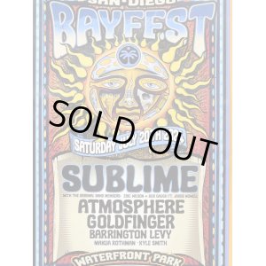 画像2: SUBLIME DJ PRODUCT 買い付けアイテム 2枚限定 SAN DIEGO BAYFEST / 2024 ポスター (43センチx28センチ)