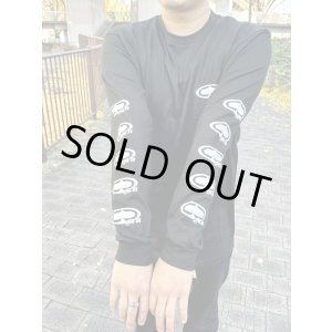 画像9: Lサイズラスト1枚で終了 SRH / NEW SPADE CLASSIC SMALL LOGOS 長袖Tシャツ BLACK