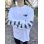 画像2: SRH / NEW SPADE CLASSIC SMALL LOGOS 長袖Tシャツ WHITE (2)