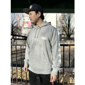 画像4: 送料無料 SRH / NEW SPADE CLASSIC SMALL LOGOS プルオーバーパーカー GREY