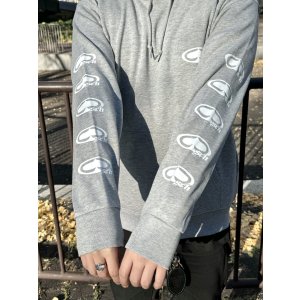 画像3: 送料無料 SRH / NEW SPADE CLASSIC SMALL LOGOS プルオーバーパーカー GREY