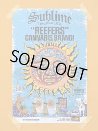 ラスト1枚で終了 SUBLIME DJ PRODUCT 買い付けアイテム REEFER'S by SUBLIME ポスター (43センチx28センチ)