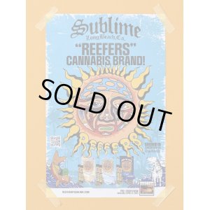 画像1: ラスト1枚で終了 SUBLIME DJ PRODUCT 買い付けアイテム REEFER'S by SUBLIME ポスター (43センチx28センチ)