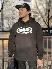 送料無料 SRH / NEW SPADE CLASSIC プルオーバーパーカー BLACK