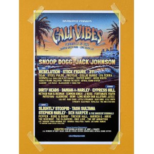 画像1: SUBLIME DJ PRODUCT 買い付けアイテム CALI VIBES / 2023 ポスター (43センチx28センチ)