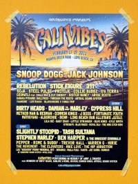 SUBLIME DJ PRODUCT 買い付けアイテム CALI VIBES / 2023 ポスター (61センチx46センチ)