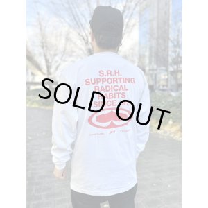 画像8: Lサイズラスト1枚で終了 SRH / Since 91 長袖Tシャツ WHITE